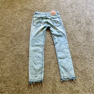 Levi's Men's Slim Straight Jeans in Light Blue